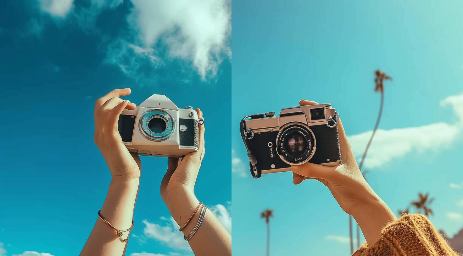 Die Vor- und Nachteile von Polaroid und Spiegelreflexkameras